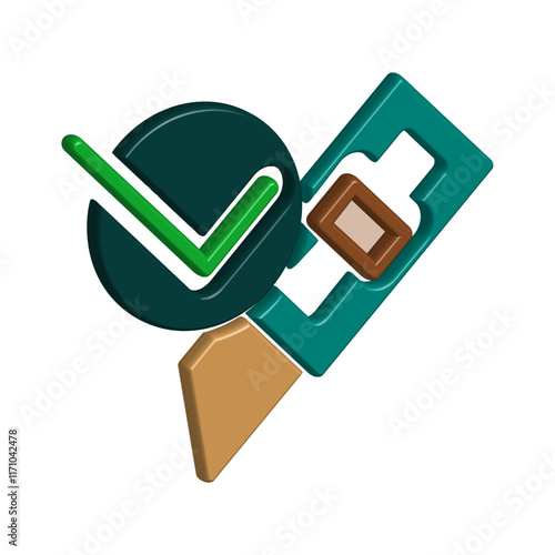 Cutter icon design template