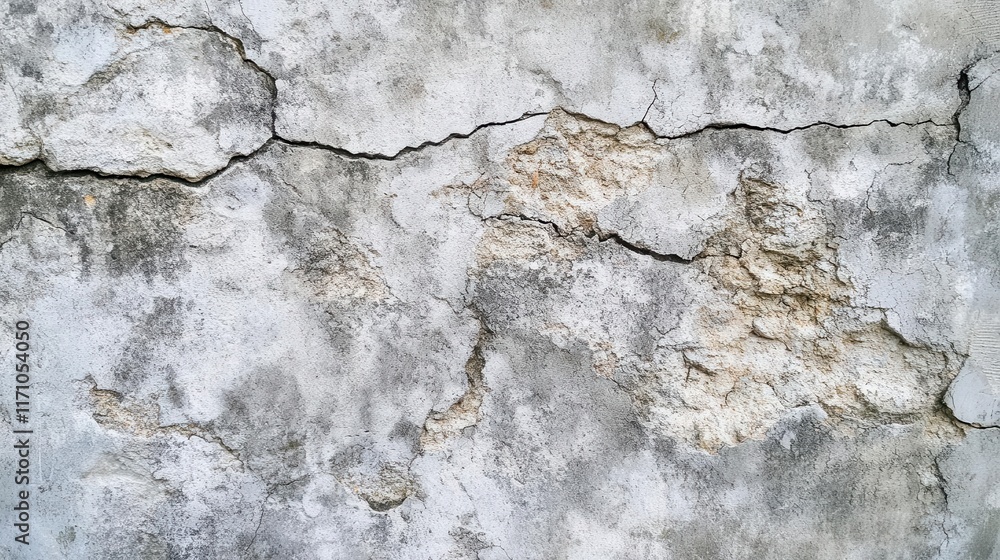 Close-up of a cracked and weathered concrete wall, showcasing texture and aging. Close-up of a cracked and weathered concrete wall, showcasing texture and aging.