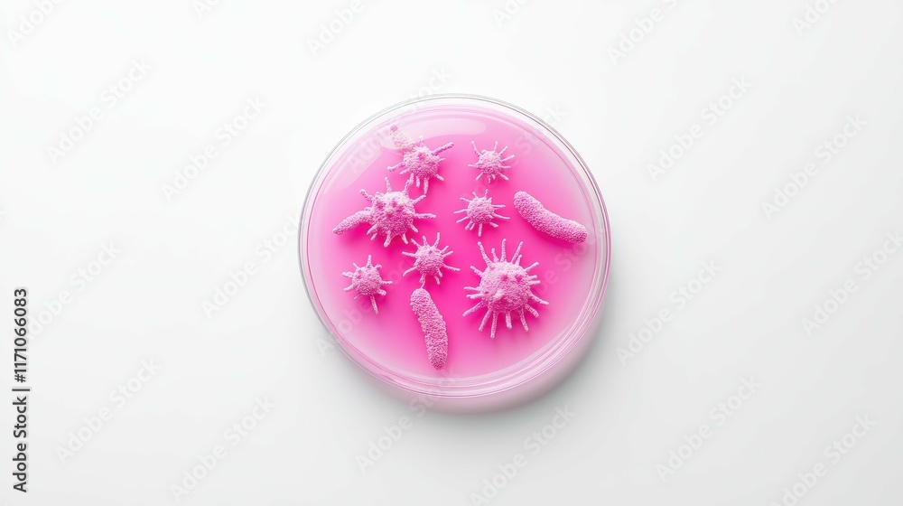Bacterial growth observation laboratory scientific image petri dish close-up microbiology concepts Bacterial growth observation laboratory scientific image petri dish close-up microbiology concepts