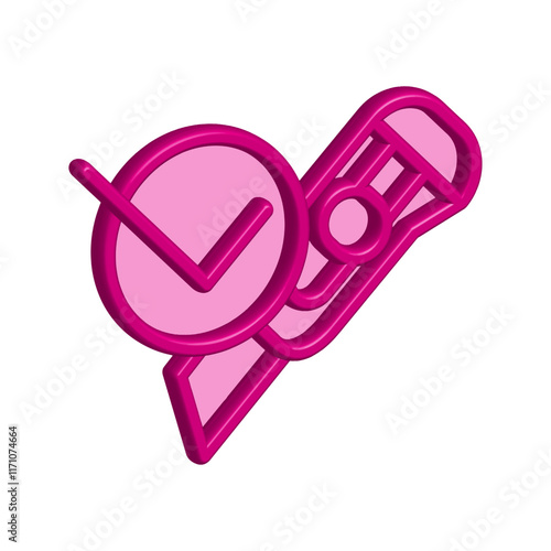 Cutter icon design template