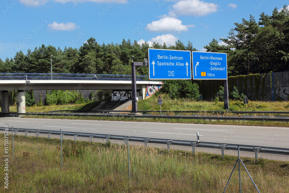 Berlin Zentrum Autobahn
