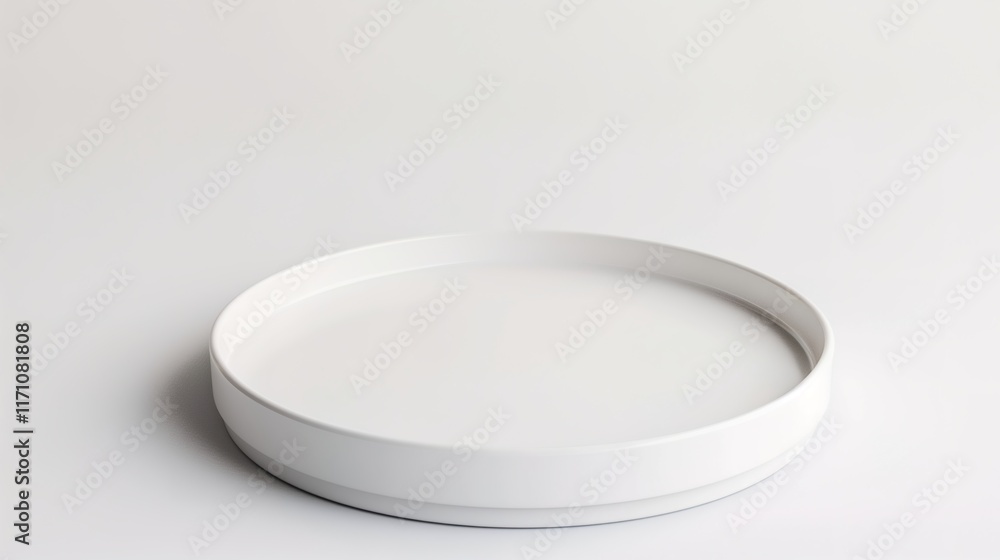 Versatile Studio Backdrop with White Background and Simulated Lighting for Object or Text Placement Versatile Studio Backdrop with White Background and Simulated Lighting for Object or Text Placement