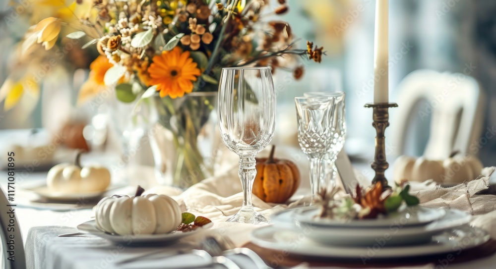 Autumn Elegance: Table Setting for Holiday Gatherings and Celebrations Autumn Elegance: Table Setting for Holiday Gatherings and Celebrations