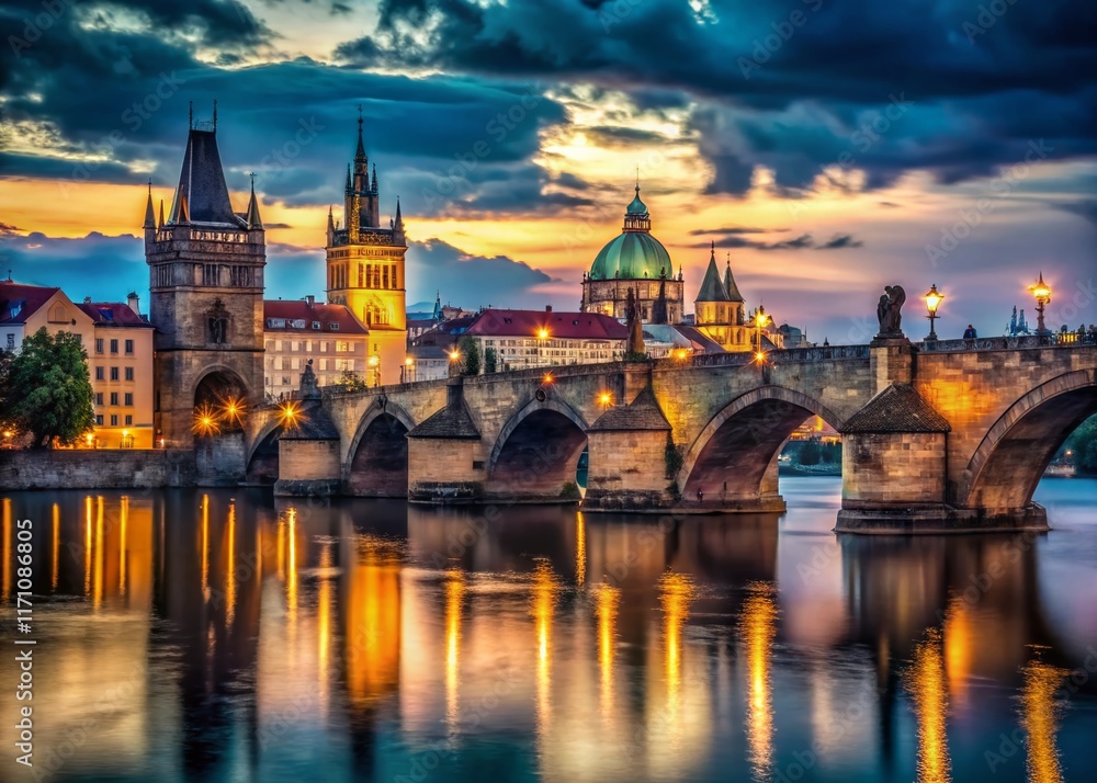 Prague's Vltava River & Charles Bridge: Urban Exploration Photography Prague's Vltava River & Charles Bridge: Urban Exploration Photography