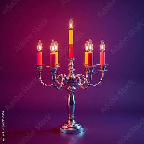 candlestick with candles
