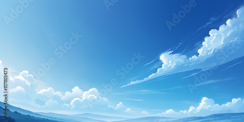 blue sky