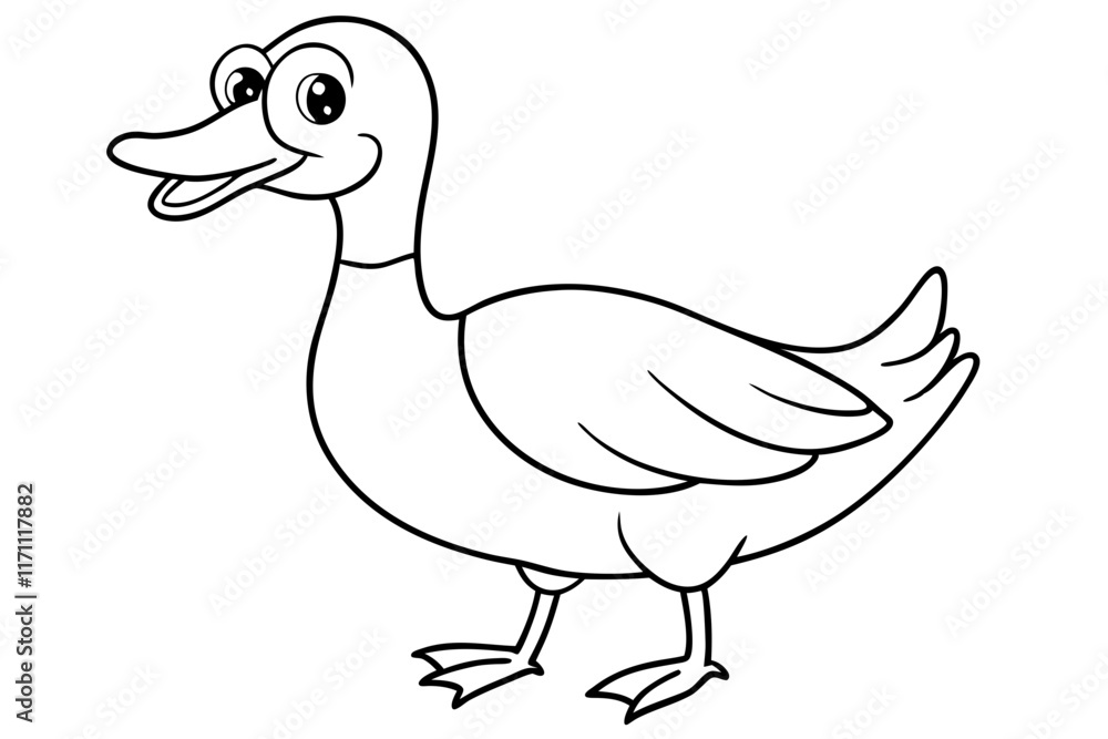 duck cartoon isolated duck cartoon isolated