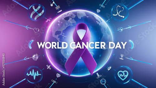 Creative Design for World Cancer Day Campaigns photo