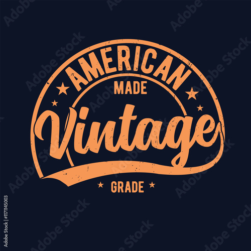 vintage typography t shirt design