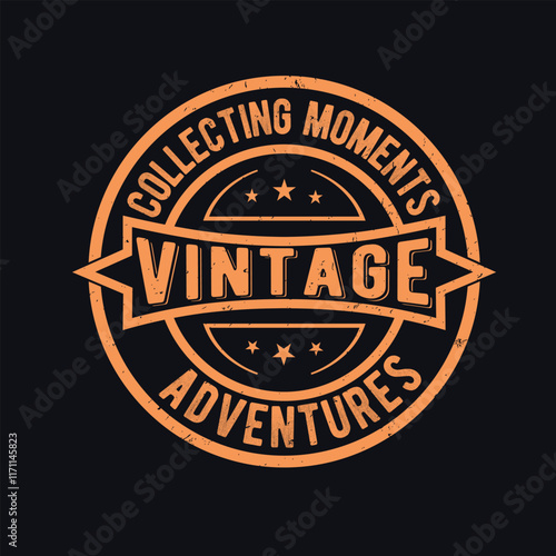 vintage typography t shirt design