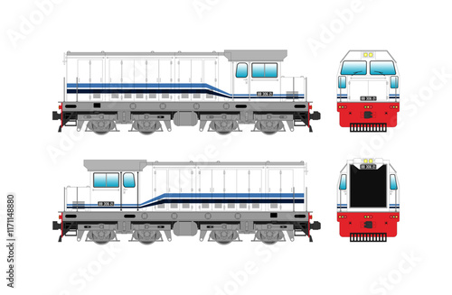 DIESEL LOCOMOTIVE BB306 3.eps