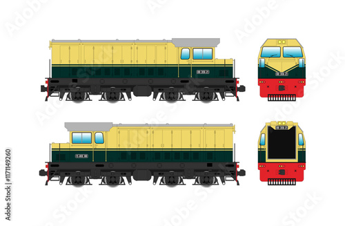 DIESEL LOCOMOTIVE BB306 1.eps