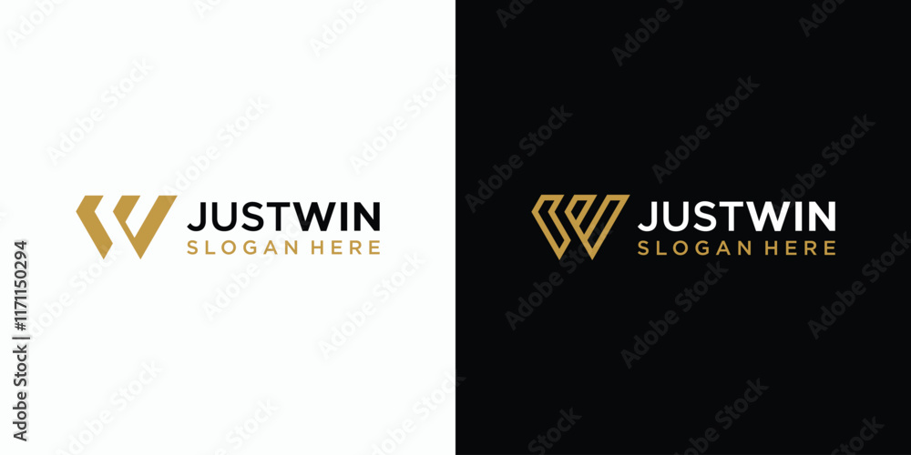 W and J initials vector logo design with modern, simple, clean and abstract style. Icon for business, sports and personal branding. W and J initials vector logo design with modern, simple, clean and abstract style. Icon for business, sports and personal branding.