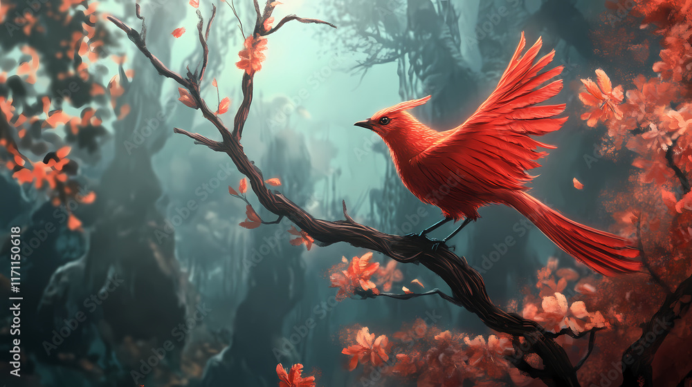 Cinnabar envoy. Cinnabar. Illustration Cinnabar envoy. Cinnabar. Illustration
