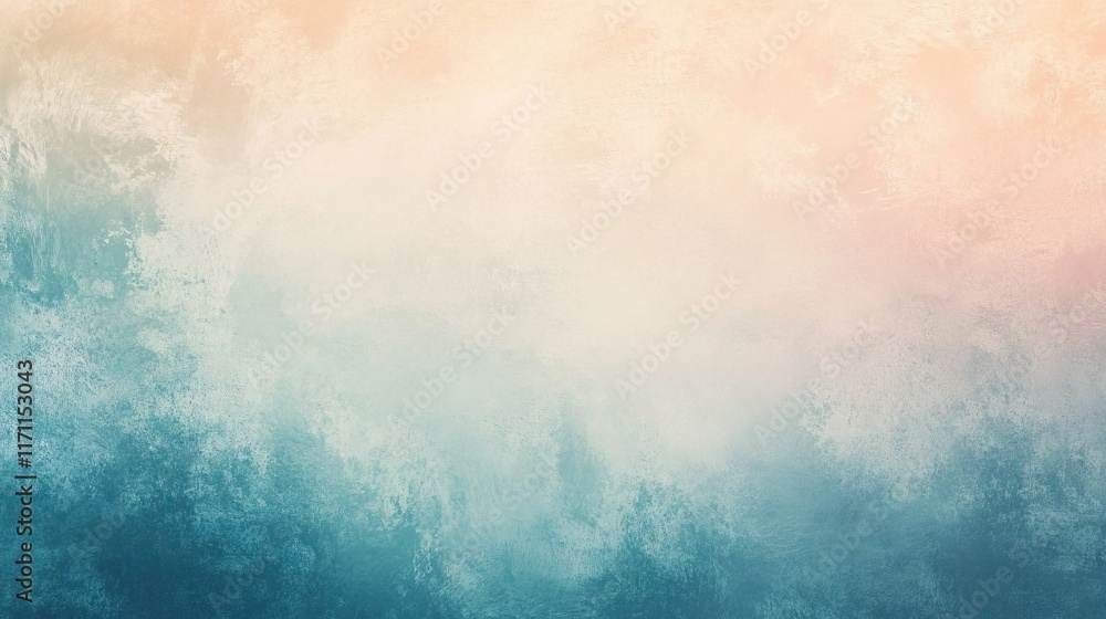 Textured abstract background with gradient of pastel blue and peach tones Textured abstract background with gradient of pastel blue and peach tones