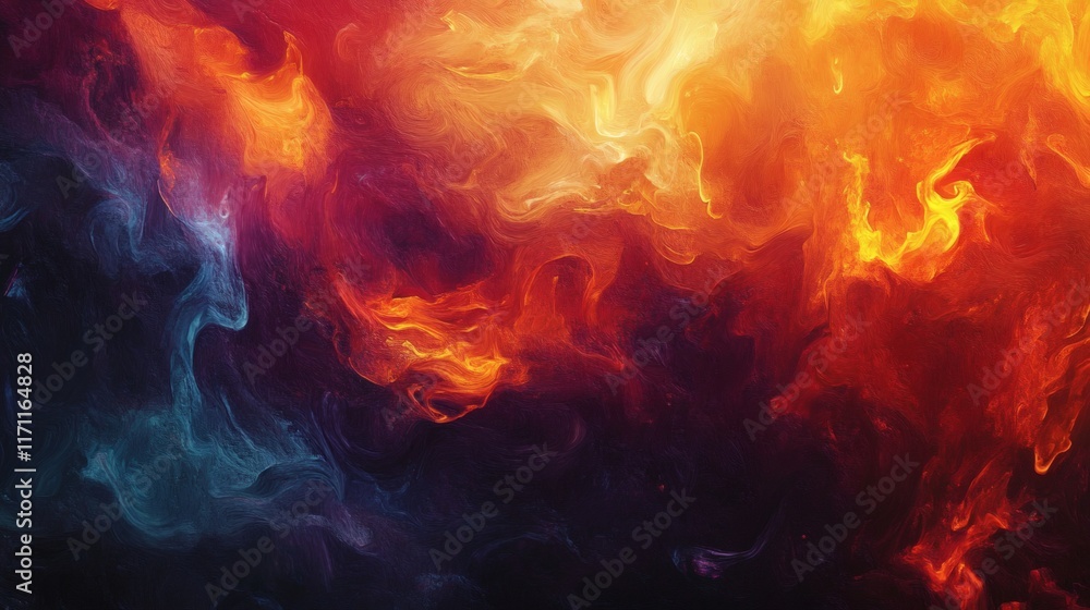 Obraz premium abstract blaze fire flame texture background