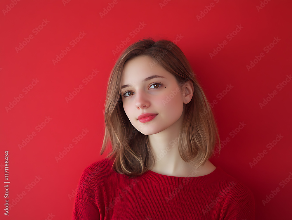 Portrait woman model Portrait woman model