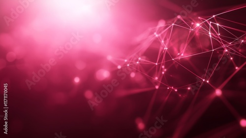 Soft Pink Tech Background with Light Overlay