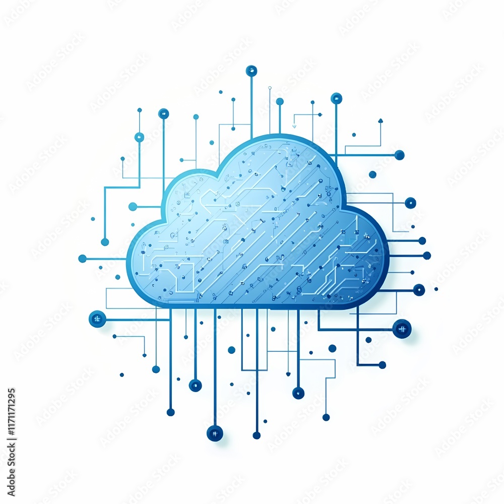 blue cloud computing circuit design