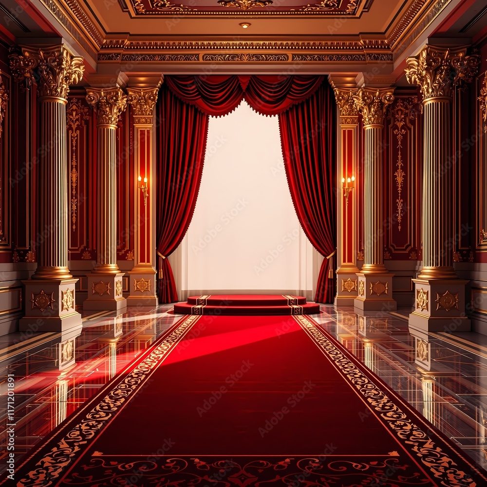 luxurious grand hallway elegant decor