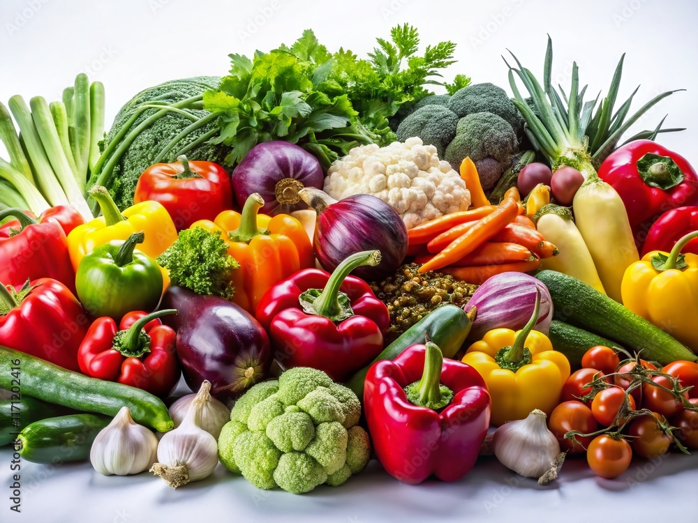 Vibrant Fresh Vegetables Long Exposure Still Life Photography Vibrant Fresh Vegetables Long Exposure Still Life Photography