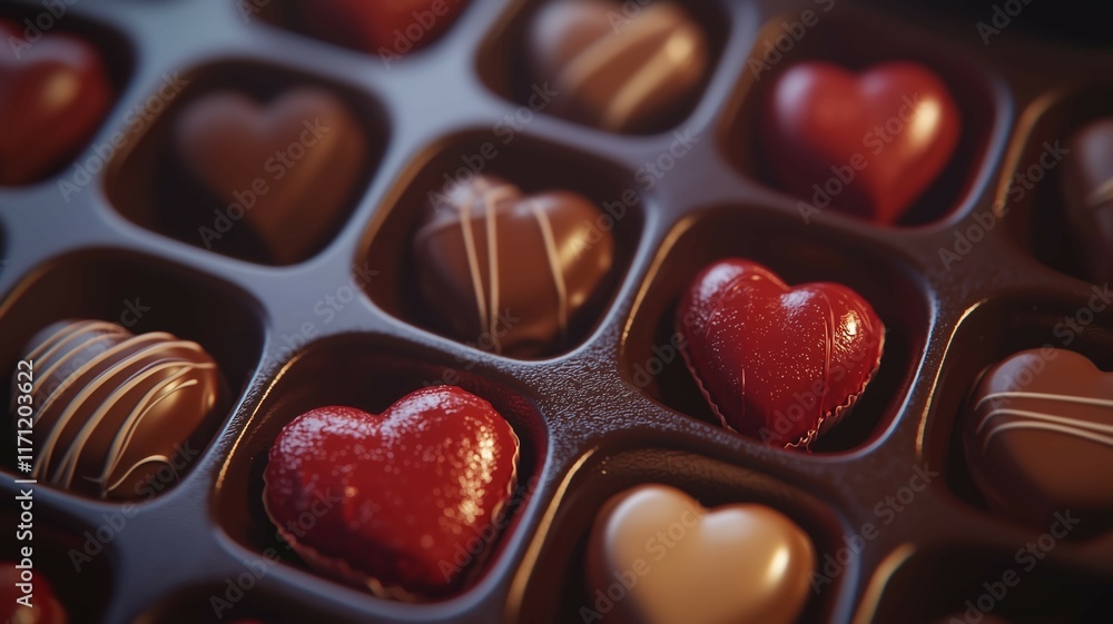 Fototapeta premium バレンタインデーのチョコ