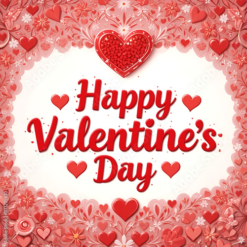 Celebrate Love in Style Happy Valentine's Day! ai generated