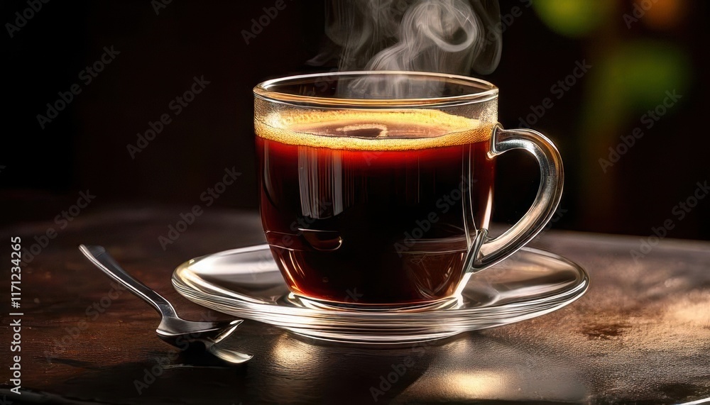 Fototapeta premium traditional americano coffee