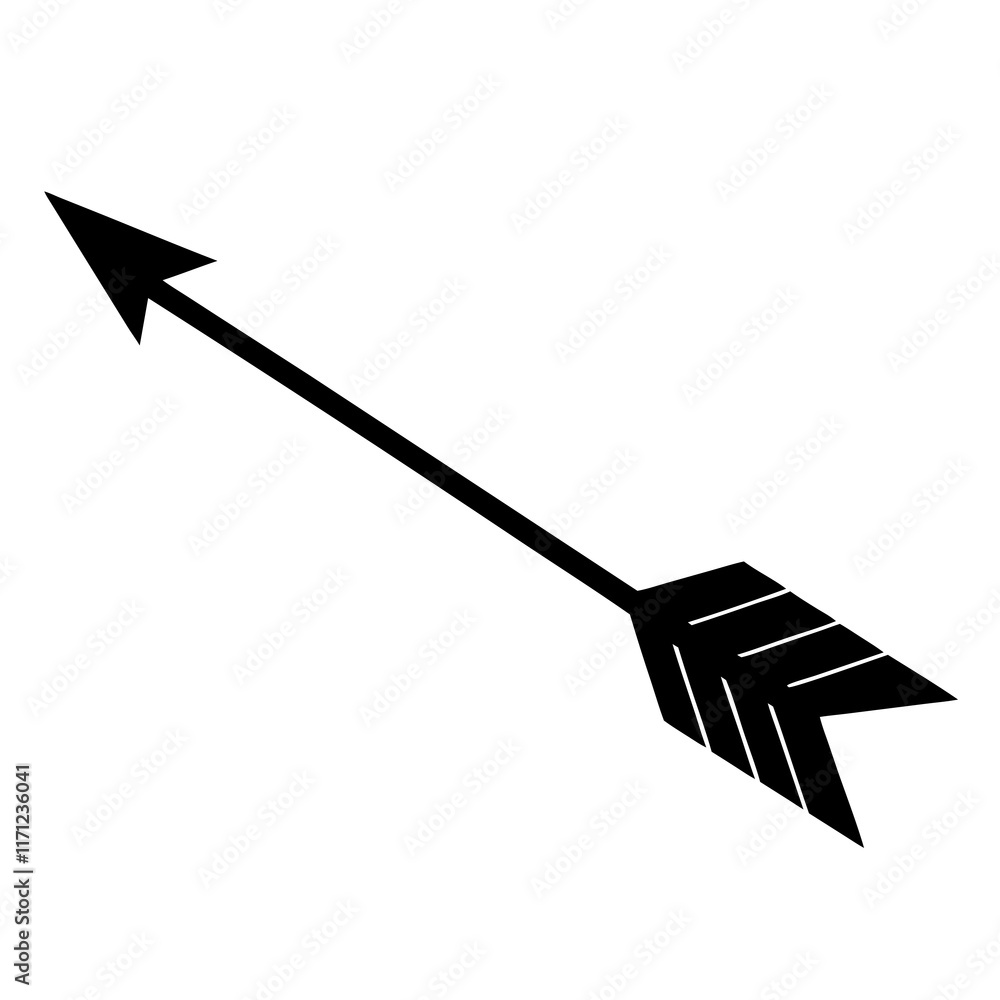 arrow silhouette vector illustrator arrow silhouette vector illustrator
