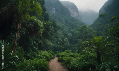 Untamed Green Jungle - Pure and Natural Beauty