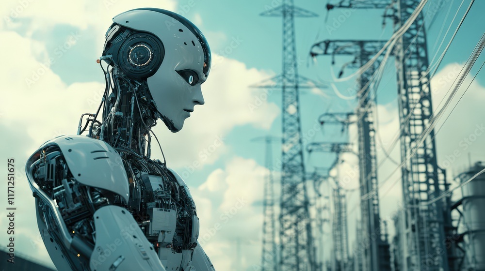 Advanced Robot Observing Power Transmission Infrastructure Advanced Robot Observing Power Transmission Infrastructure