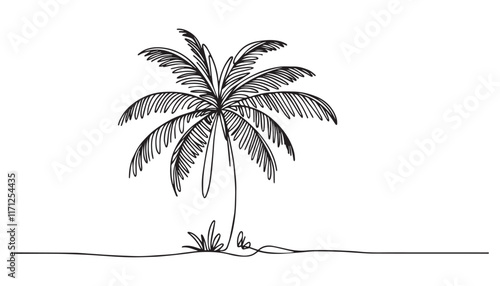 palm tree silhouette