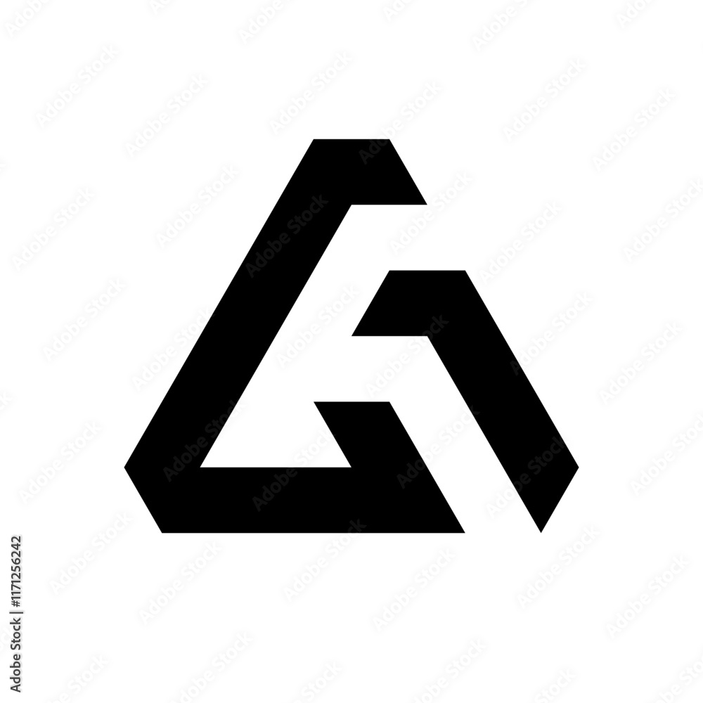 Letter G1 or GI monogram logo Letter G1 or GI monogram logo