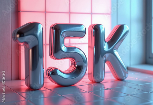 3d render of a word 15K photo