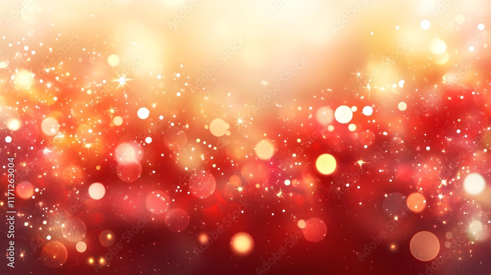 Red and Gold Festive Sparkling Background Red and Gold Festive Sparkling Background