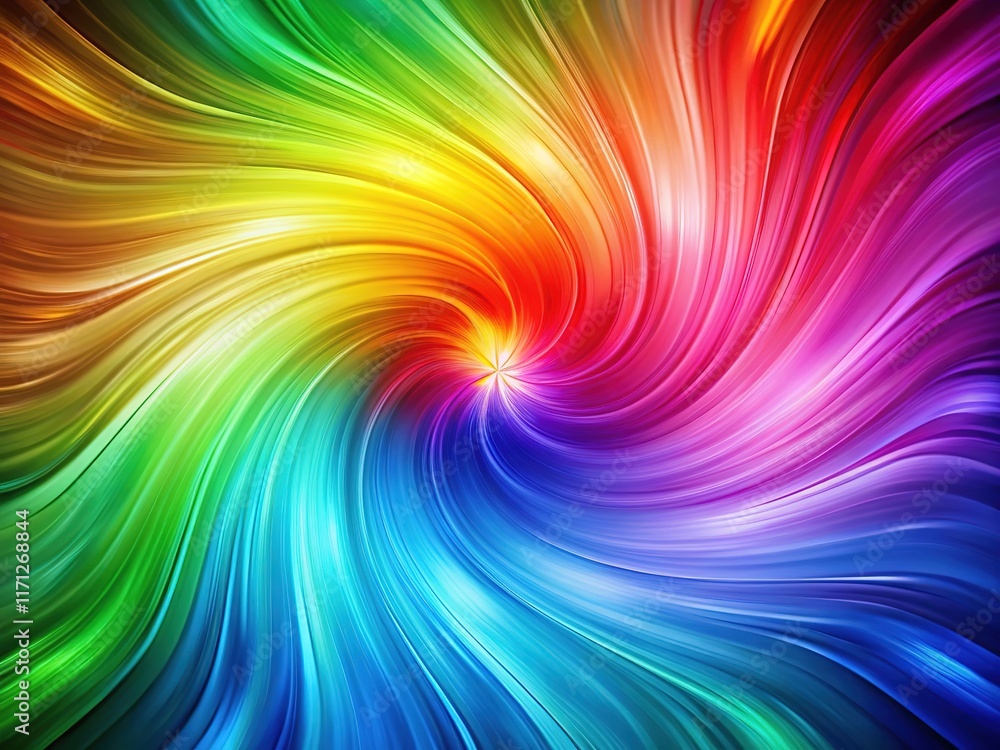 Colorful, flowing AI art; abstract rainbow background, space for your words. Colorful, flowing AI art; abstract rainbow background, space for your words.