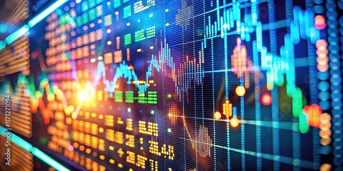 Wallpaper Mural Deep-field stock market data, live and evolving. Torontodigital.ca