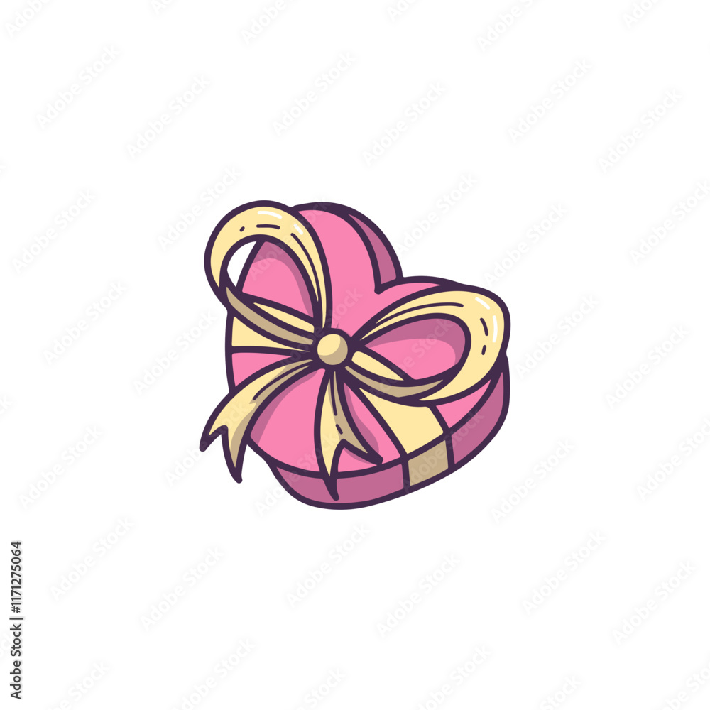 Naklejka premium Hand Draw Valentines Day Illustrations 