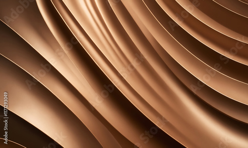Wallpaper Mural abstract wavy metallic texture background Torontodigital.ca