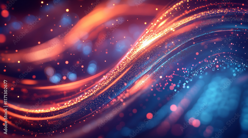 Abstract background with glowing lights Abstract background with glowing lights