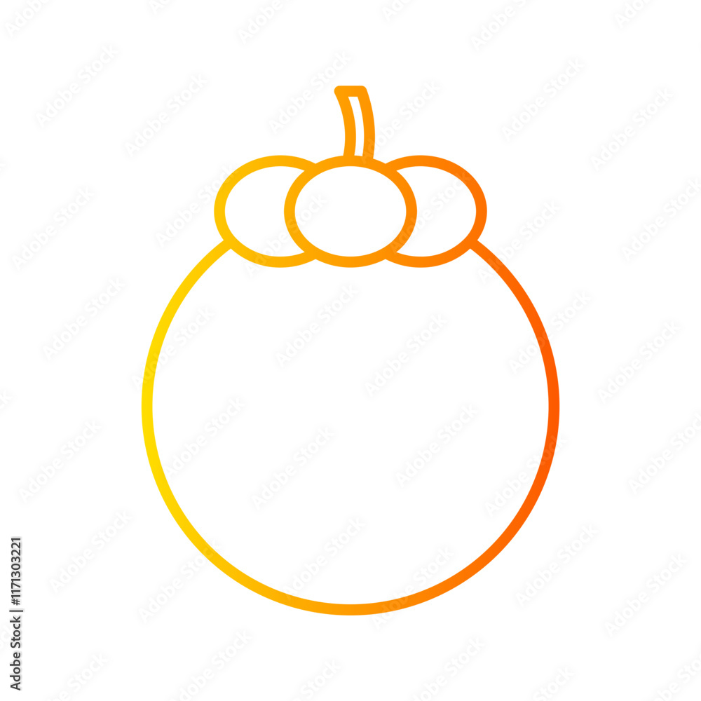 peanut gradient icon peanut gradient icon