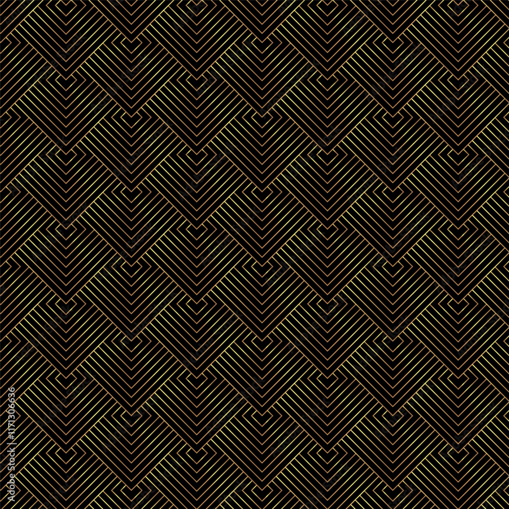 Elegant black and gold pattern background Elegant black and gold pattern background
