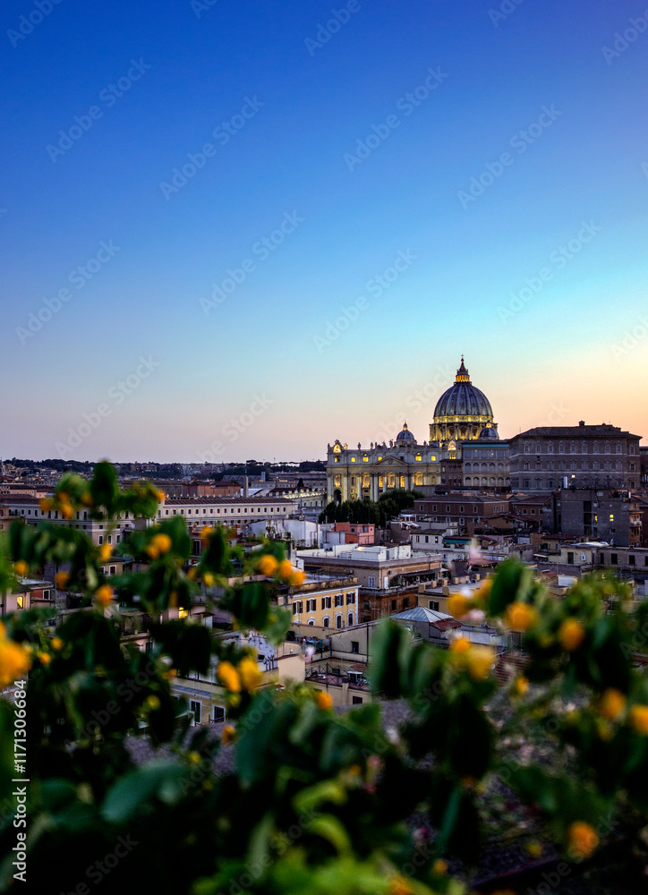Obraz premium Rome Skyline, Italy