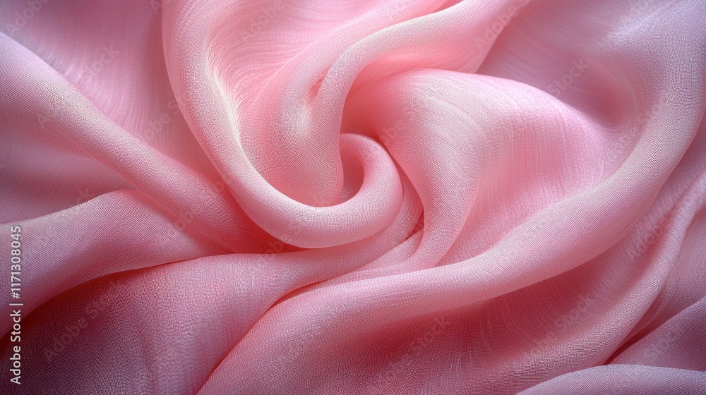 Soft and Flowing Pink Fabric Texture with Delicate Waves Creating an Elegant and Serene Background for Various Design Projects and Visual Themes Soft and Flowing Pink Fabric Texture with Delicate Waves Creating an Elegant and Serene Background for Various Design Projects and Visual Themes