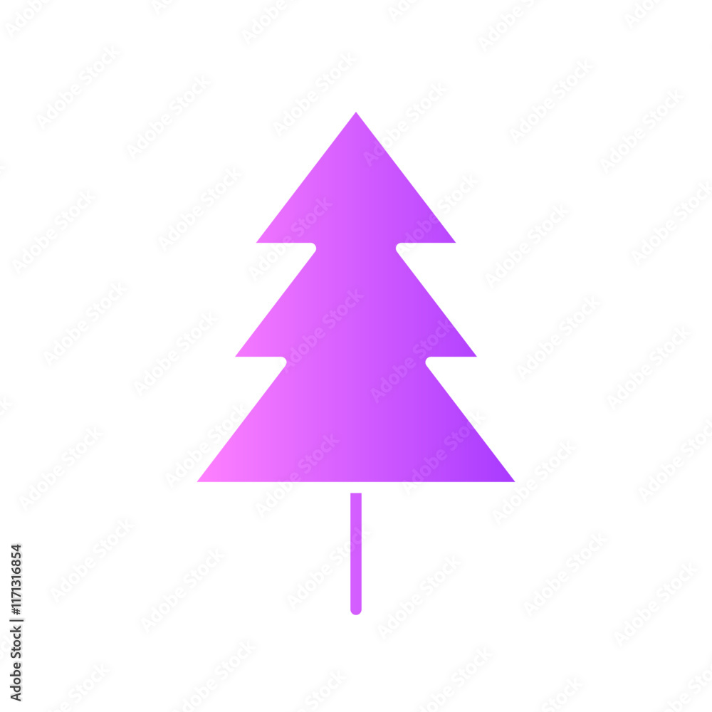 tree gradient icon tree gradient icon