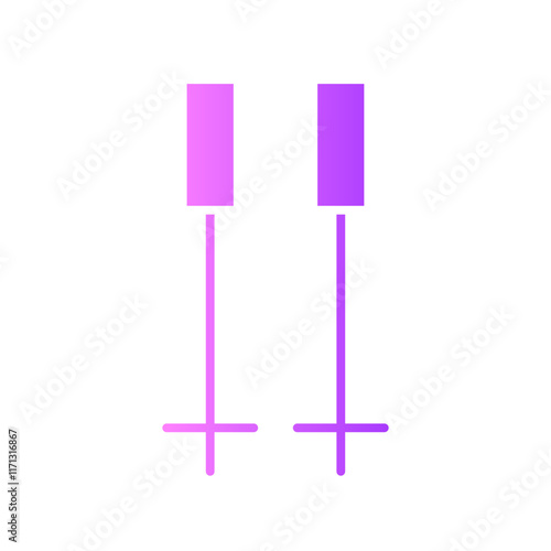 oars gradient icon