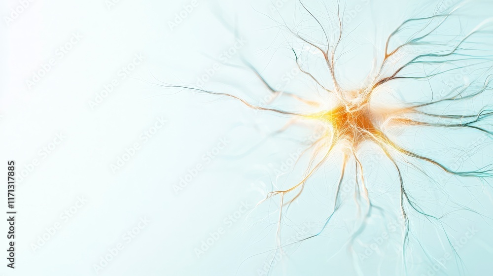 Abstract Neural Network Connection. Abstract Neural Network Connection.
