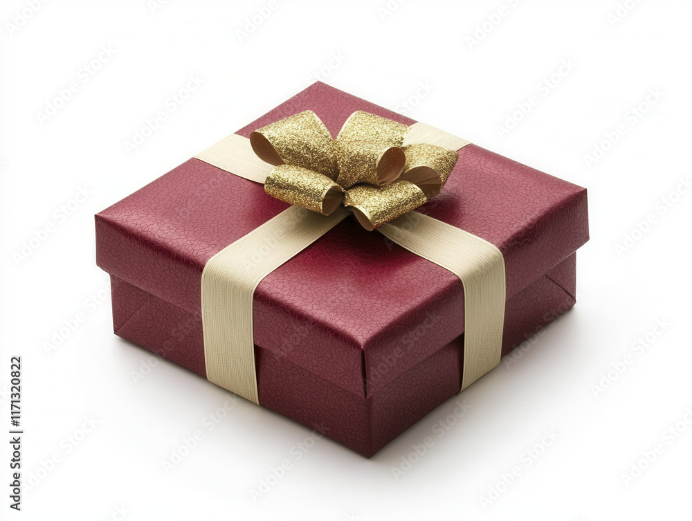 red gift box with gold ribbon and bow, perfect for special occasions red gift box with gold ribbon and bow, perfect for special occasions