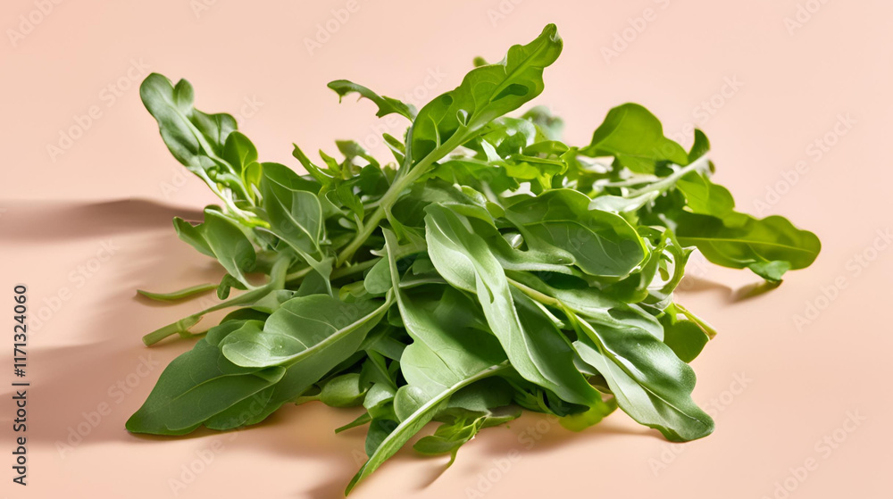 arugula isolated on white background arugula isolated on white background