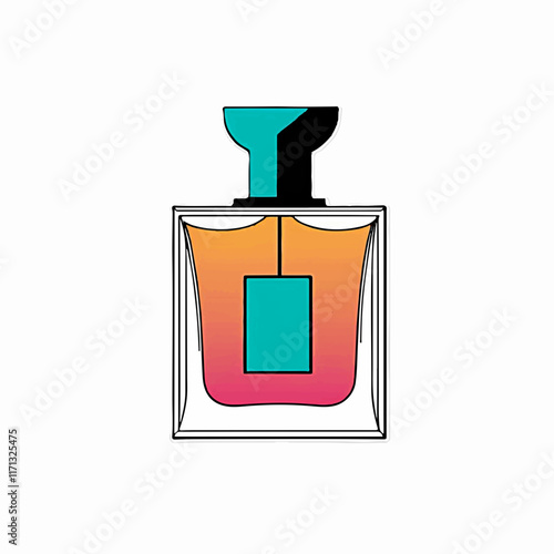 Contemporary Perfume Bottle Design, mockup